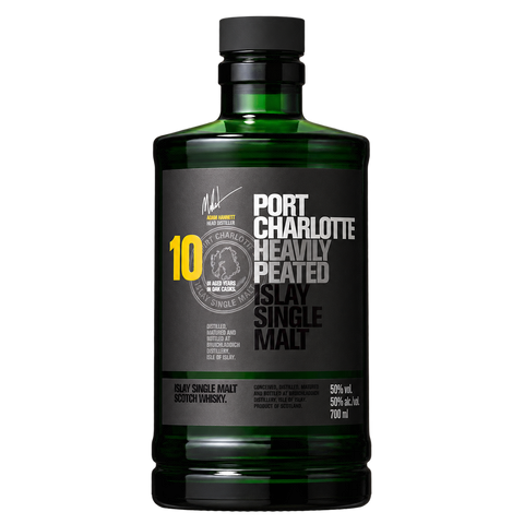 Sessions Box Hill Port Charlotte 10YO 700mL on white background