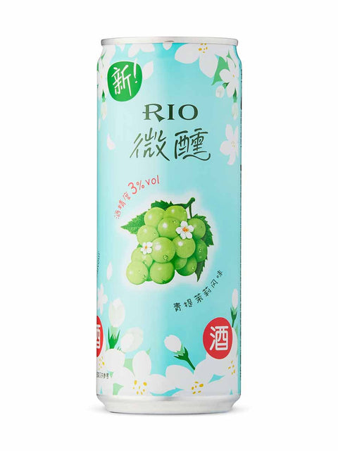 RIO Light Green Grape Jasmine Vodka Premix 3% 330mL