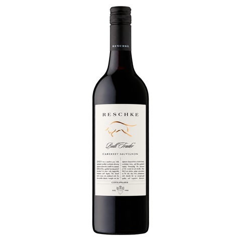 Sessions Box Hill Reschke Bull Trader Cabernet Sauvignon 750mL on white background
