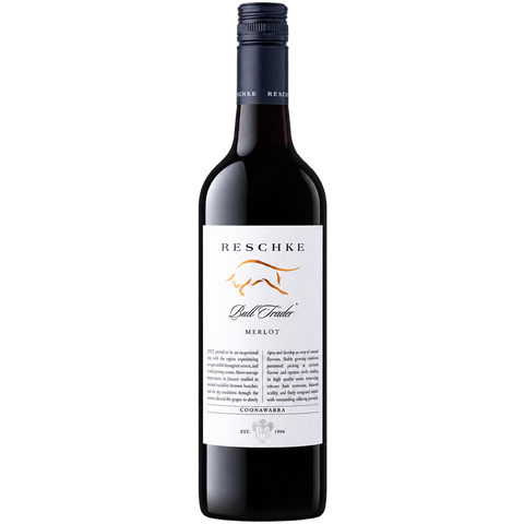 Sessions Box Hill Reschke Bull Trader Merlot 750mL on white background