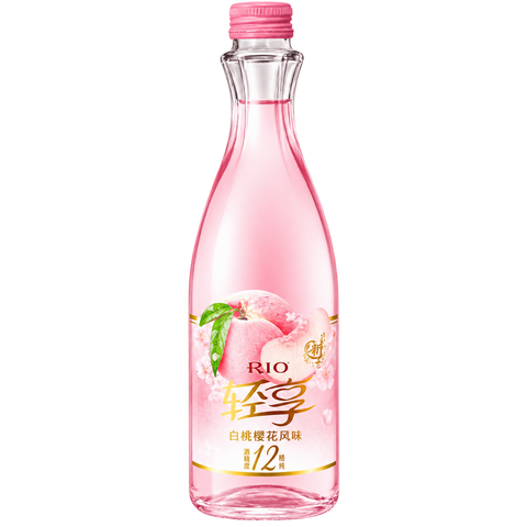 Sessions Box Hill Rio Relax White Peach Sakura Cocktail 12% 300mL on white background