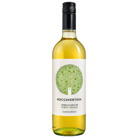 Sessions Box Hill Rocca Ventosa Pinot Grigio 750mL on white background