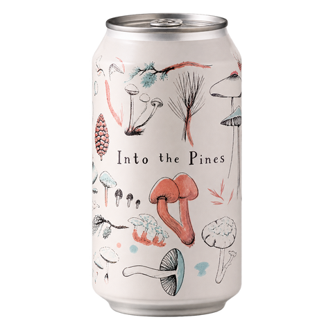 Sessions Box Hill Sailors Grave Into The Pines Forest Ale 5.4% 355mL on white background