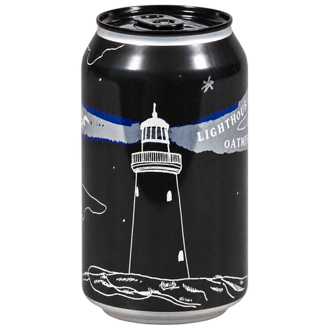 Sessions Box Hill Sailors Grave Lighthouse Oatcream Stout 355mL on white background