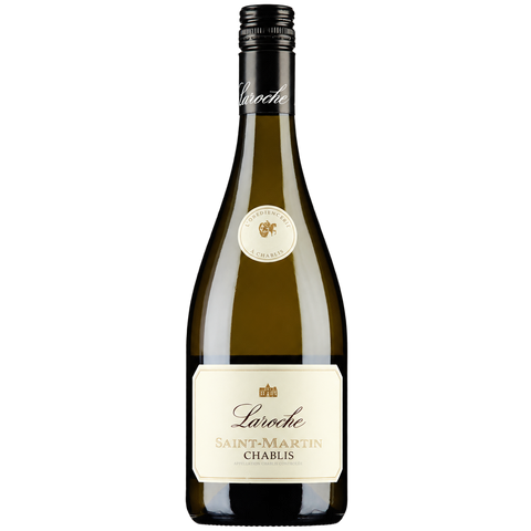 Sessions Box Hill Saint Martin Chablis Domaine Laroche 750mL on white background