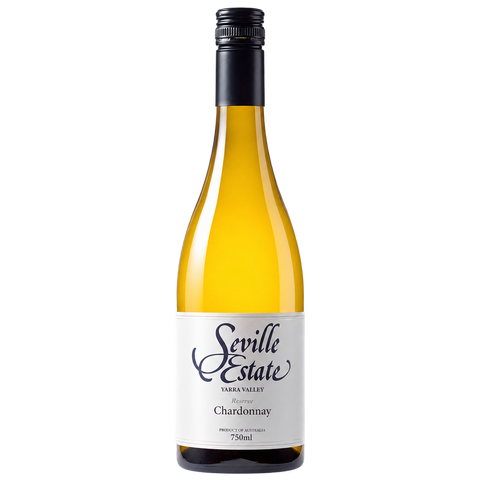Sessions Box Hill Seville Estate Chardonnay 750mL on white background
