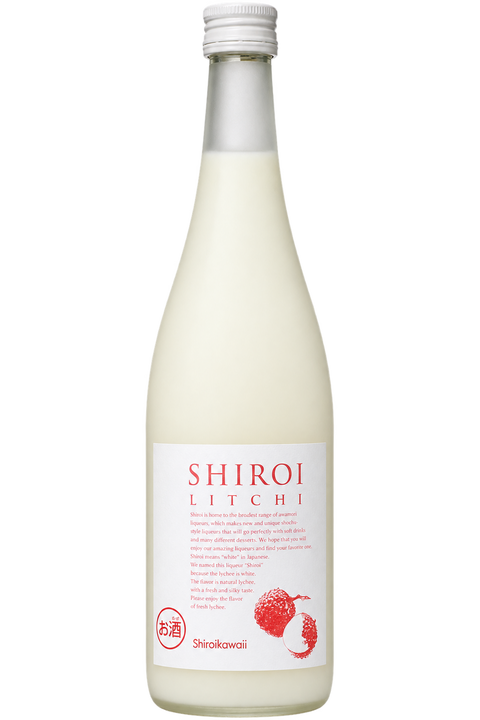 Sessions Box Hill Shiroi Kawaii Litchi Liqueur 6% 720mL on white background