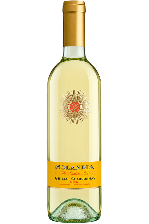 Sessions Box Hill Solandia Sicilia Grillo DOC 750mL on white background