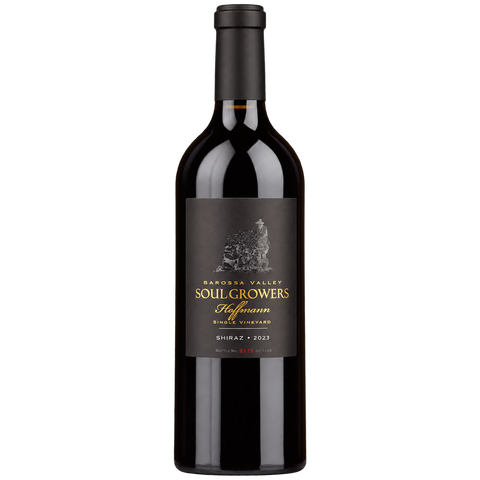 Sessions Box Hill Soul Growers Hoffmann SV Shiraz 750mL on white background