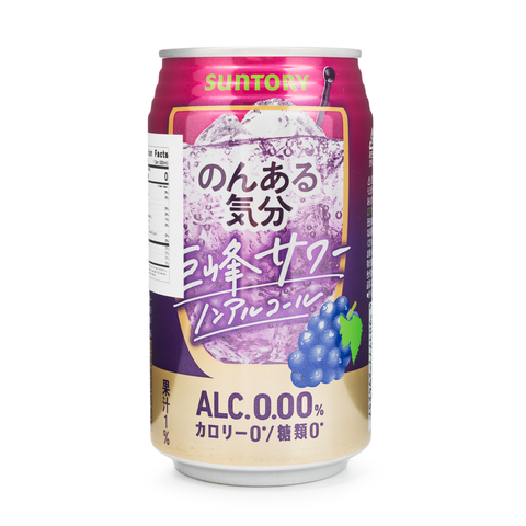 Suntory Alc Free Sparkling Grape 0% 350mL