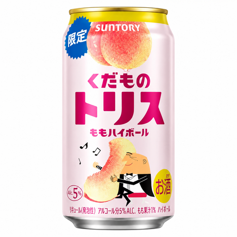 Suntory Kudamono Tory Peach Highball 5% 350mL