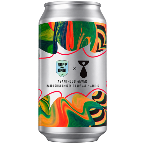 Sessions Box Hill Teenage Avante Dog 4ever Mango Chili Smoothie 5% 350mL on white background