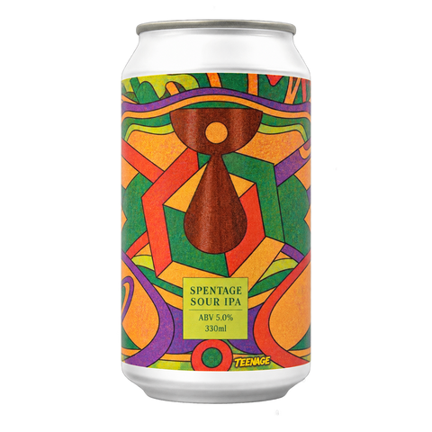 Sessions Box Hill Teenage Fermented Culture Apple Pie Smoothie 5% 350mL on white background