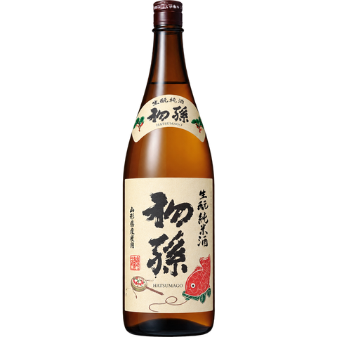 Sessions Box Hill Tohokumeijo Hatsumago Junmai Ginjo Inaho 1.8L on white background