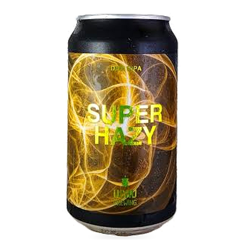 Sessions Box Hill UCHU SUPER HAZY DDH DIPA 8% 350mL on white background
