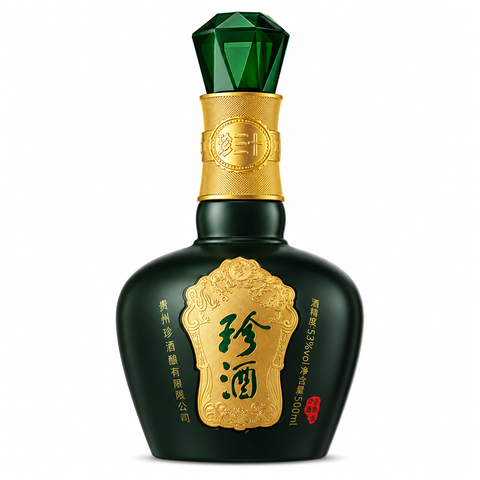Sessions Box Hill Zhenjiu Zhen 30YO 500mL on white background