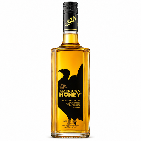 Wild Turkey American Honey 35.55% 700mL on white background