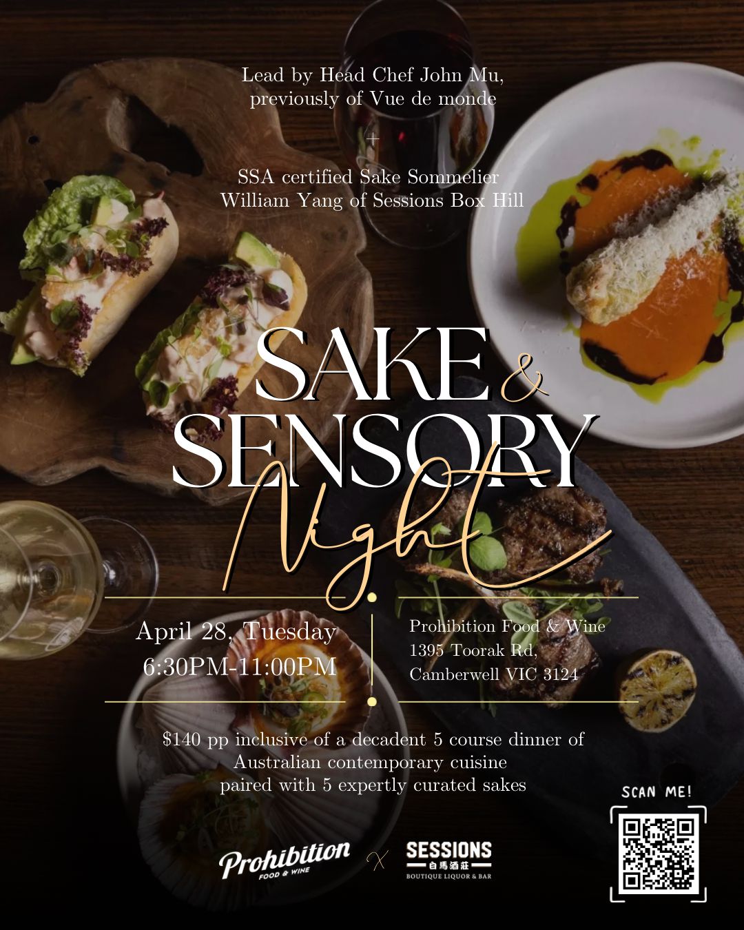 Sake & Sensory Night