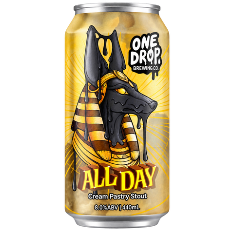 One Drop All Day Cream Pastry Stout 8% 440mL
