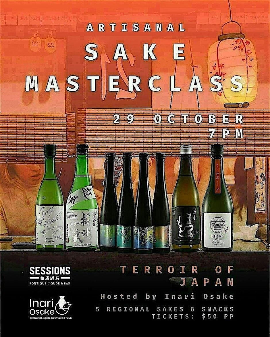 Artisanal Sake Masterclass: Terroir of Japan